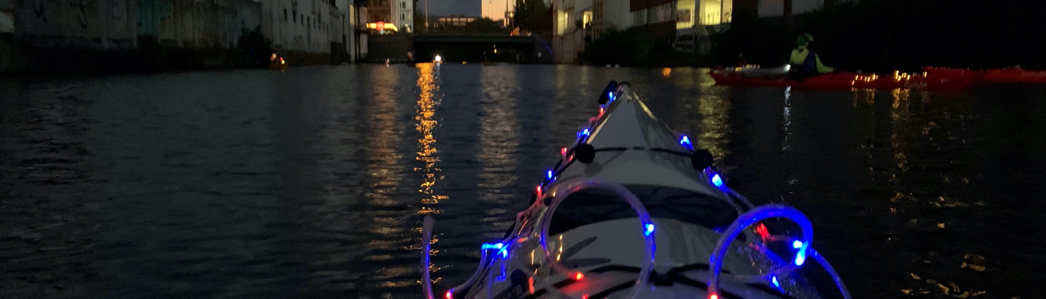 Lichterfahrt Osterbekkanal